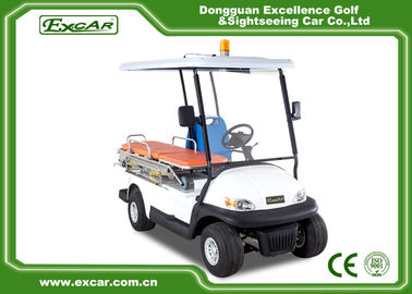 EXCAR 2 Seat Hospital Electric Ambulance Car 3.7KW 48V Trojan Battery Ambulance Car