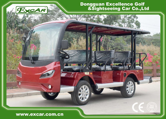 EXCAR 11 Seater 72v Electric Shuttle Bus electric car china tour bus for sale