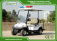White 4 Seater Electric Security Patrol Vehicles 48V 3.7KW Aluminum Material