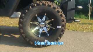 M1S4+2FF Przedstawiamy nowy projekt 6-miejscowego wózka golfowego elektrycznego z akumulatorem 48 V z certyfikatem Ce dla Ciebie