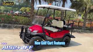 Jednostki A1S2+2 w kolorze czerwonym z oponami o zwiększonej wysokości, nowym składanym siedzeniem i zderzakiem