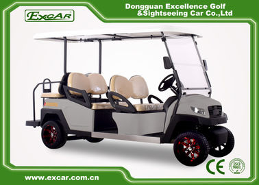 Grey Fuel Type Electric Golf Car With CE Certificate 350A Controller