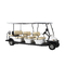New Design Modle 8+3 Seats Electric Sightseeing Shuttle Bus for Resort & Amusement Park