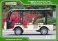 Durable 72V 7.5KM Electric Sightseeing Car With Storage Basket Climbing Capacity 25%